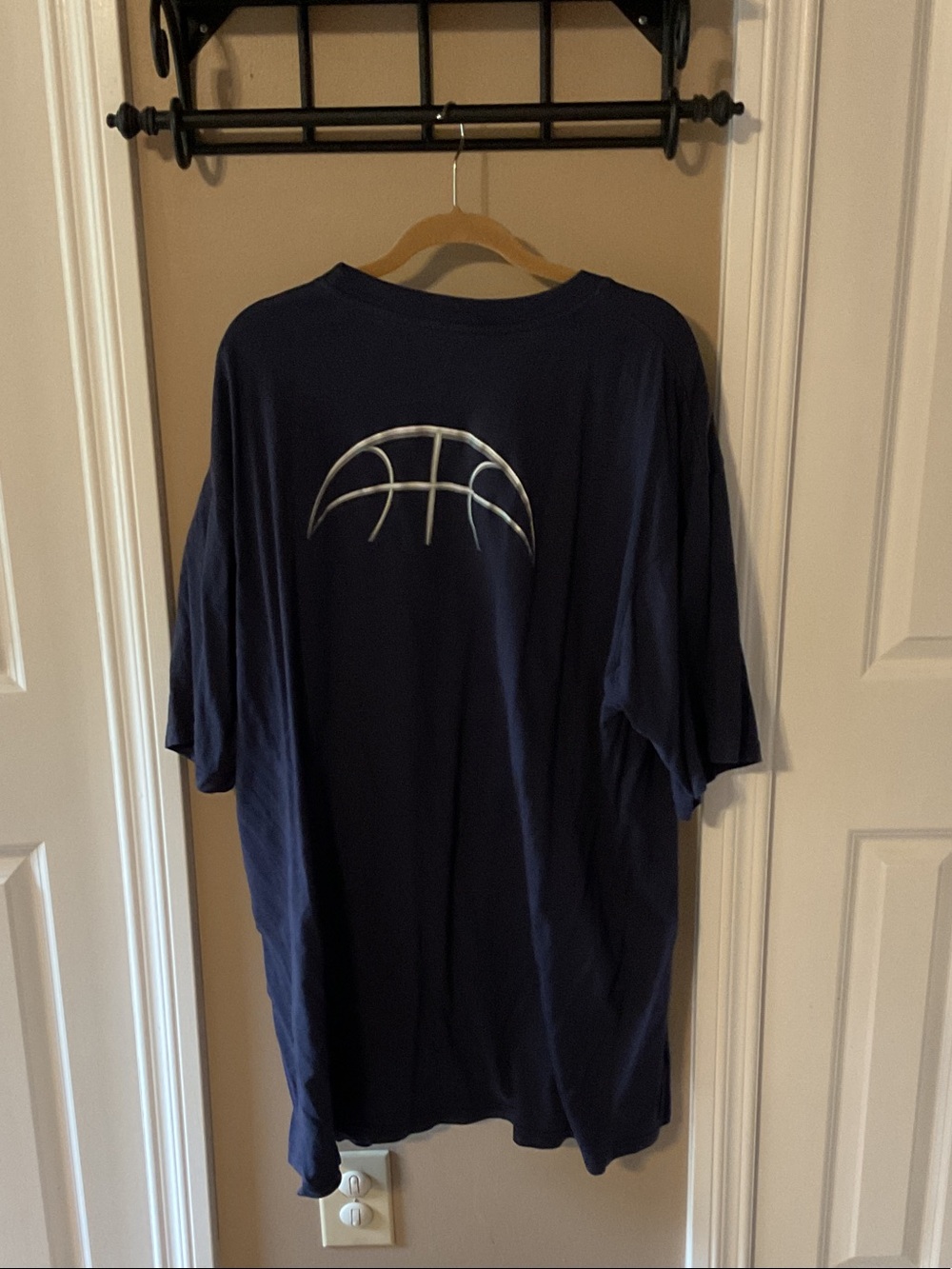 Champion Navy Short Sleeve Logo Tee - Picture 3 of 3